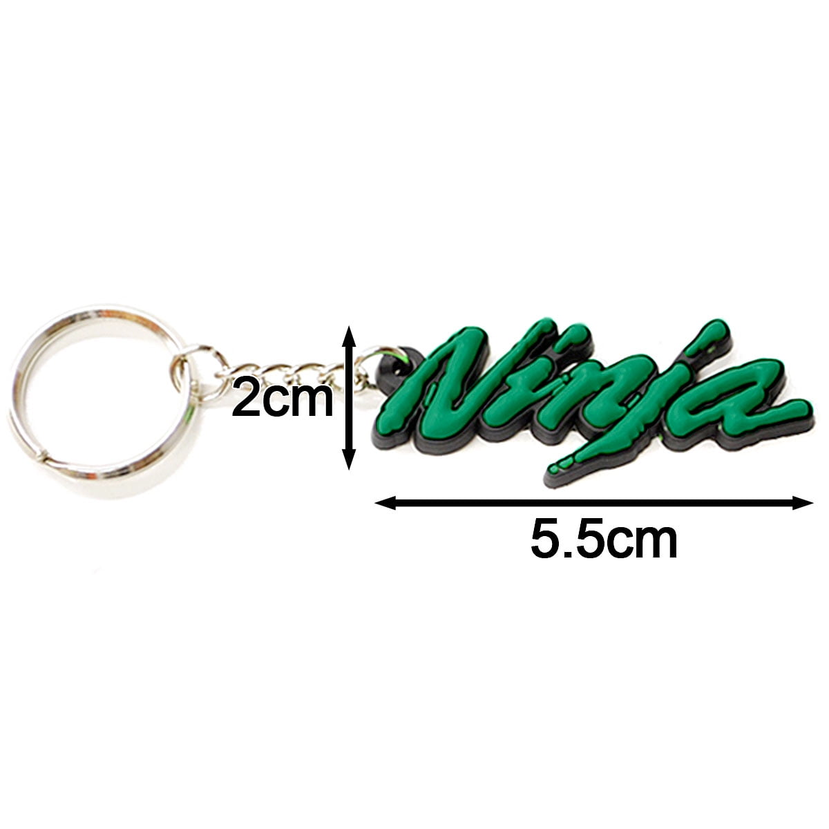 Krator Keychain Key Ring Fob ZXR Motorcycle Compatible with