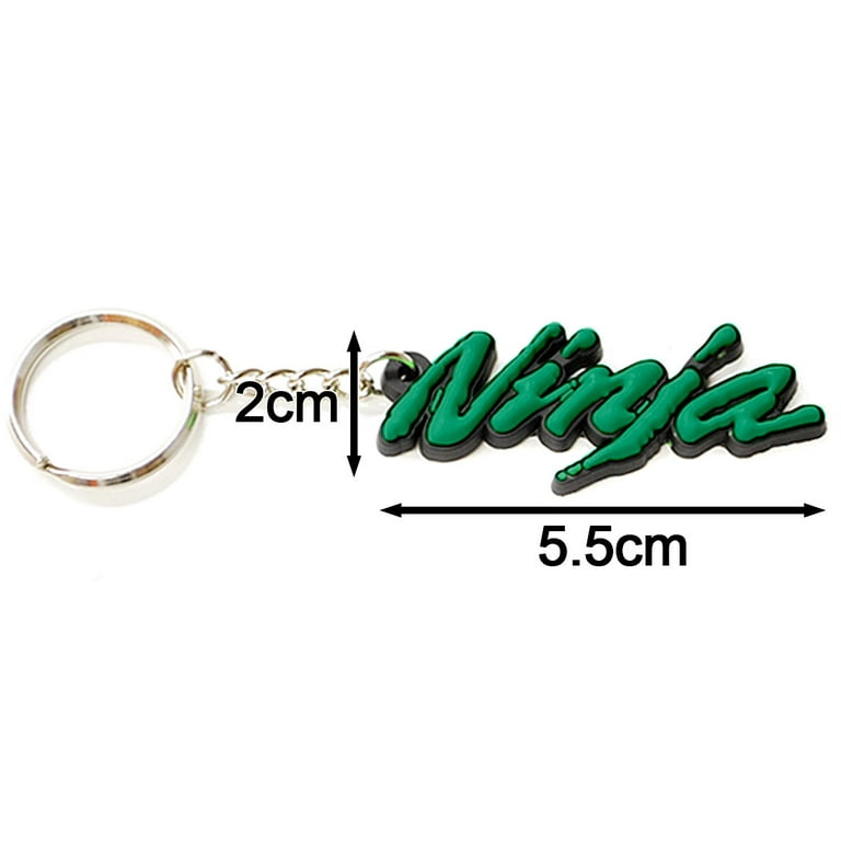 Krator Keychain Key Ring Fob ZXR Motorcycle Compatible with