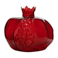 thumbnail image 3 of yotijay Modern Pomegranate Glass Vase Flowerpot Art Elegant for Desk Wedding Decor L L, 3 of 9