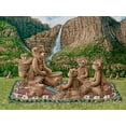 thumbnail image 2 of Kruskamp, Janet 32x25 Gold Ornate Wood Framed with Double Matting Museum Art Print Titled - Basket Weavers, 2 of 4