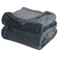thumbnail image 5 of Effortless Bedding Oversized Patented Semi Fitted Plush Bed Blanket, 5 of 6