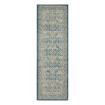 thumbnail image 3 of Unique Loom Salzburg Collection Area Rug - Kasern (2' x 6' 1" Runner Light Blue/Gray), 3 of 3