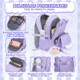 thumbnail image 4 of Mochila Escolar Viaje Bolsa Laptop 15.6inch Para Niños  Lab.G, Violeta, 4 of 5