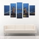 thumbnail image 2 of Cuadro Decorativo Puente Torre Londres Juego De 5 Piezas 150x80cm Ideal Para Sala Comedor Oficina Moderna, 2 of 5