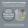 thumbnail image 5 of Hamilton Beach 4 Quart Stand Mixer for Kitchen, 7 Speeds, Tilt-Head, Dough Hook, Whisk & Flat Beater, Blue, 5 of 9