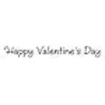 thumbnail image 2 of Happy Valentines Day Wood Mounted Rubber Stamp (B5410), 2 of 2