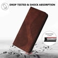 thumbnail image 3 of Case for Xiaomi Redmi Note 14 Pro Plus Card Slots Holder Wallet Kickstand Folio Flip PU Leather Magnetic, 3 of 5