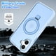 thumbnail image 5 of Funda Casehas para iPhone 17 2025 con soporte magnético MagSafe azul, 5 of 8