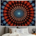 thumbnail image 2 of Shiartex  Bohemian Mandala Tapestry Hippie Tapestries Psychedelic Peacock Boho Tapestry Wall Hanging for Bedroom  50x40inch, 2 of 6