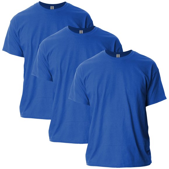 Camiseta Gildan G2000 Royal paquete de 3 (talla mediana)