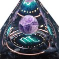 thumbnail image 2 of Bsvklp Generador Chakra Reiki Cristal Pirámide Obsidiana Natural (Escorpio), 2 of 7