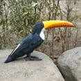 thumbnail image 3 of LOVIVER Feathered Bird Toucan Fake Foam Bird Beautiful Animal for Garden Tree Decoration, 3 of 8
