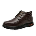 thumbnail image 2 of Chaussures d'Hiver Confortables pour Hommes Grande Grande Taille Velours Garde au Chaud, 2 of 9