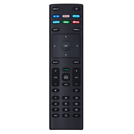 New Smart TV Remote Control XRT136 for Vizio WatchFree TV w Netflix Prime video D24h-G9 D24hn-g9 V505-G9 V555-G1 V556-G1 V605-G3 P659-G1