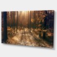 thumbnail image 2 of Première Photo de Forêt Enneigée - Art Moderne sur Toile, 2 of 4