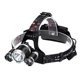 thumbnail image 2 of Yuarrent Linterna frontal LED superbrillante de 15000 lúmenes, linterna frontal ajustable para acampar, senderismo, correr de noche Escalada, 2 of 6