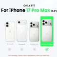 thumbnail image 2 of Compatible with iPhone 17 Pro Max Case,Slim Liquid Silicone 4 Layers Soft Gel Rubber Shockproof Protective Phone Case 6.9" with Anti-Scratch Microfiber Lining-Cactus, 2 of 7