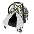thumbnail image 2 of Naloa Soccer and Football Baby Car Seat Cover, Breathable Baby Carrier Cover, Multiuse Baby Carrier Cover & Nursing Breastfeeding Cover, 2 of 5