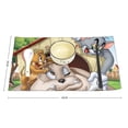 thumbnail image 2 of Tom And Jerry Place Mats, Decorative Placemats Set of 4 Washable Table Mats for Indoors & Outdoors Dining Table Setting Birthday Party Supplies, 12 X 18 Inch, 2 of 8