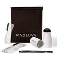 thumbnail image 1 of Kit de plantillas para cejas MADLUVV, fácil de usar, con 9 formas y bolsa, 1 of 8