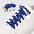 thumbnail image 3 of Coofit Shoe Laces Fashion Elastic Flat Shoelaces with Metal Accessories & Case, 3 of 9