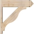thumbnail image 3 of Ekena Millwork 7 1/2"W x 28"D x 28"H Funston Smooth Arts and Crafts Outlooker, Douglas Fir, 3 of 4