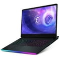 thumbnail image 3 of MSI GE76 Raider 17 Gaming Laptop 17.3" FHD IPS 144Hz Display 12th Gen Intel 14-Core i7-12700H 64GB DDR5 2TB SSD GeForce RTX 3060 6GB RGB Backlit Thunderbolt HDMI MiniDP Dynaudio Nahimic Win11 Black, 3 of 7