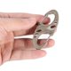 thumbnail image 4 of Llavero Montañismo Llavero Montañismo Camping Mosquetón 8 S Shape Snap Biner Clip Hebilla para colgar para acampar al aire libre (L) (Barro), 4 of 6
