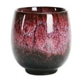 thumbnail image 1 of Taza de té de cerámica para el hogar de cerámica de 160 ml Taza única Vasos japoneses Taza de café para el hogar Hotel Accesorios - Rojo cálido Sunnimix Taza de ceramica, 1 of 3