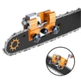 thumbnail image 2 of Chainsaw Sharpener, Chainsaw Chain Sharpening Jig Kit With 3 Carbide Knives For All Kinds Of Chainsaws, Lumberjack\'s Hand-crank Portable Chainsaw Sha, 2 of 5