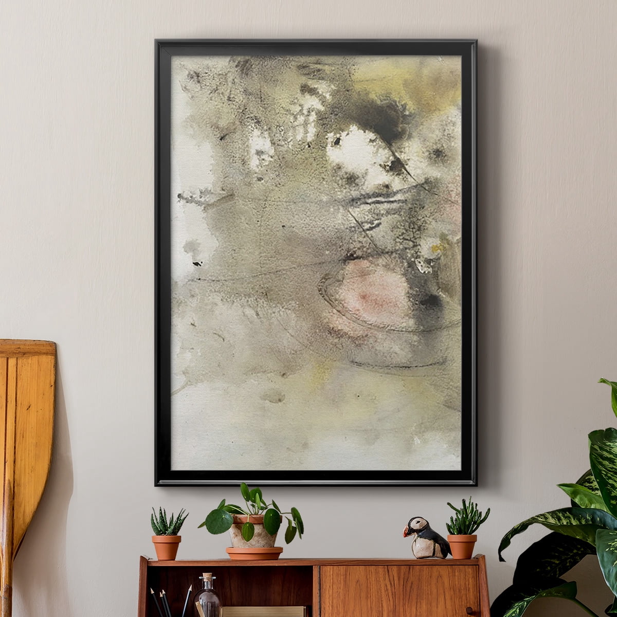Soft Inspiration I Premium Framed Print, in Gold, Black, or Silver - Ready to Hang