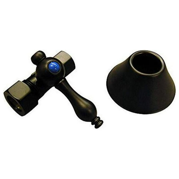BarclayStraight Stop w/Flange, 1/2"