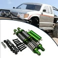 thumbnail image 3 of fastboy 2pcs/set 102MM Metal Negative Pressure Shock Absorber For 1/10 Axial SCX10 Part Size And Stable Performance With CNC Green 1Set, 3 of 6