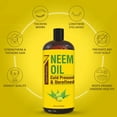 thumbnail image 2 of Seven Minerals Pure cold pressed Neem oil, 32 fl oz, non-GMO, hexane-free, for plants, skincare, and haircare, 2 of 8