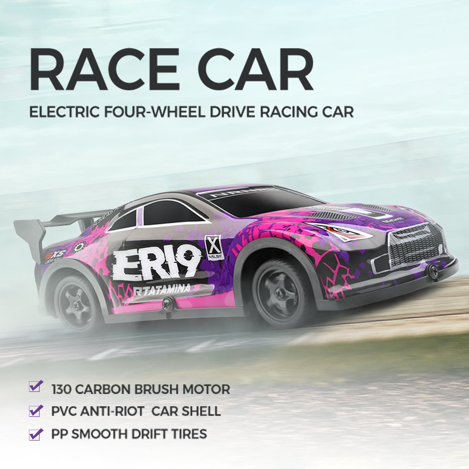 1/22 RC Car,Wltoys 222061 High Speed Drift Car 9.32MPH High Speed,2.4GHz Control,RC Sport Racing Car Remote Control Car for Adults and Boys Gifts (RTR)