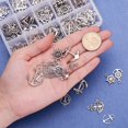 thumbnail image 4 of 15 Style Nautical Anchor Charms 150pcs Anchor Helm Pendants Tibetan Alloy Ship Wheel Charms Beads for Summer Men DIY Bracelet Necklace Jewelry Making Antique Silver DIY, 4 of 9
