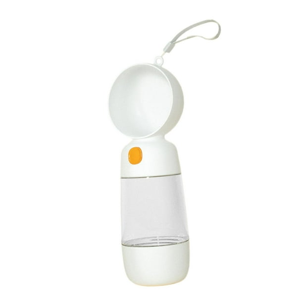Botella de agua Yinane dispensador de agua portátil para perros con comedero 400ml+185ml