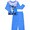 Lilo & Stitch, variant on Disney Stitch Girls Long Sleeve Top and Pants Pajama Set, 2-Piece, Sizes 4-16