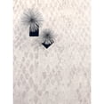 thumbnail image 3 of Pasargad Home Modern 107" x 146" Bamboo Silk Area Rug in Silver/Ivory, 3 of 6