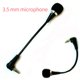 thumbnail image 2 of Micrófono flexible de 3,5 mm, micrófono con brazo desmontable, micrófono para computadora portátil, micrófono de poste trenzado, tableta, PC, teléfono móvil, audio externo Guardung EL010255-00, 2 of 4