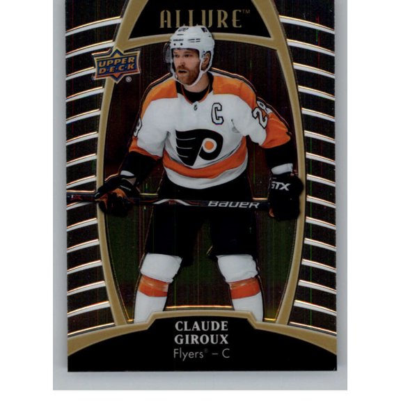 Collectible 2019-20 Upper Deck Allure #17 Claude Giroux Philadelphia Flyers NHL Hockey Trading Card