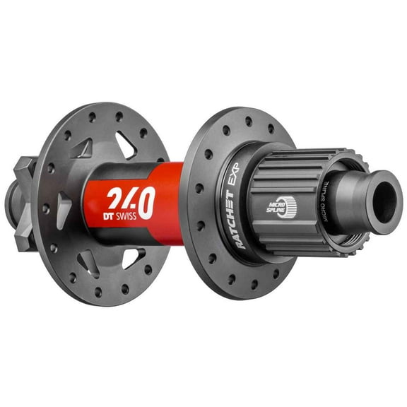 DT Swiss 240 EXP Rear Hub - 12 x 148mm, 6-Bolt, Micro Spline, 28H, 54pt