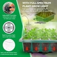 thumbnail image 3 of Costyle 5 Pack Seed Starter Trays with Grow Light Indoor Gardening Germination Trays Seed Starter Kit, 3 of 5