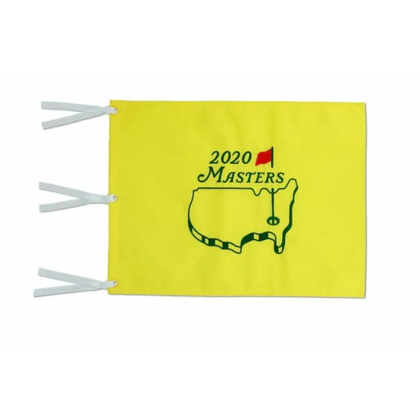 Official 2020 Masters Golf Augusta National Golf Club Yellow Souvenir