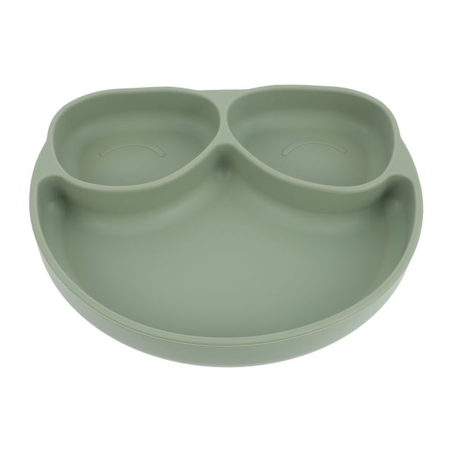MasteelfCA Silicone Baby Plate Divided Suction Plate for Kids Children Toddlers Boys Girls