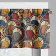 thumbnail image 5 of Ambesonne African Valance & Curtain, Abstract Paisley Motifs, 55"x24", Multicolor, 5 of 6