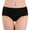 Black, variant on 12 Pack Womens Underwear Menstrual Lengthened Anti Side Leakage Triangular Sanitary Brief Panties