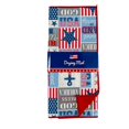 thumbnail image 1 of Serafina Home Patriotic Patch Drying Mat For The Countertop 15" x 20" inches, 1 of 2
