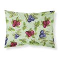thumbnail image 1 of Funda de almohada Caroline's Treasures Treasures Berries in Green estándar multicolor, 1 of 1