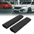 thumbnail image 2 of Unique Bargains 2PCS Black Faux Leather Safety Seat Belt Cover Shoulder Pads Covers for Auto Car, 2 of 3